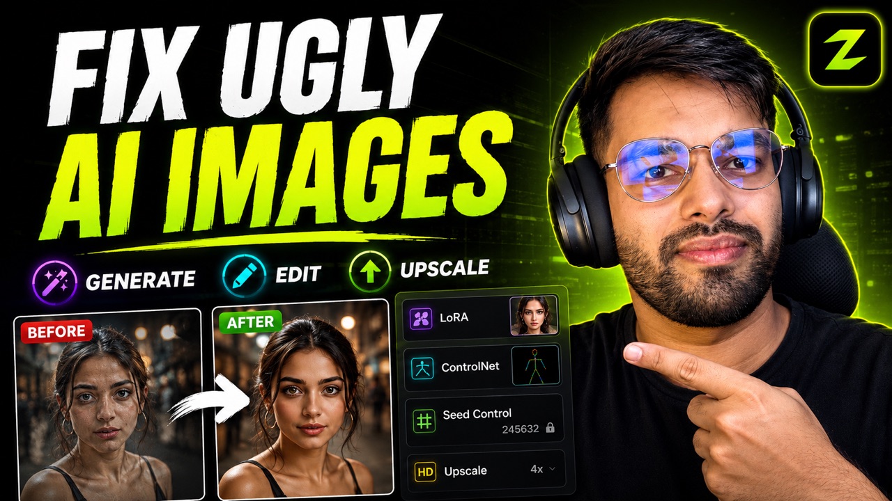 Fix Ugly AI Images for FREE — Z-Image Studio